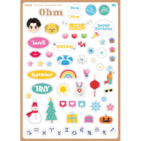 OHM OFFICIAL CALENDAR 2024