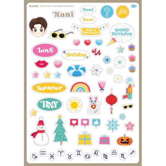 NANI OFFICIAL CALENDAR 2024