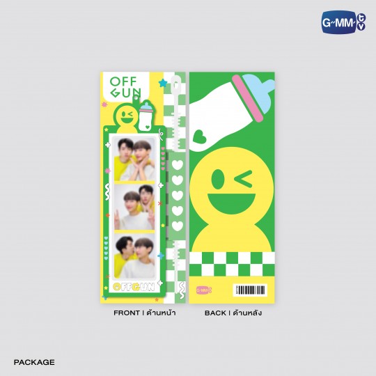 OG PHOTO STRIP HOLDER WITH OFFGUN PHOTO STRIP