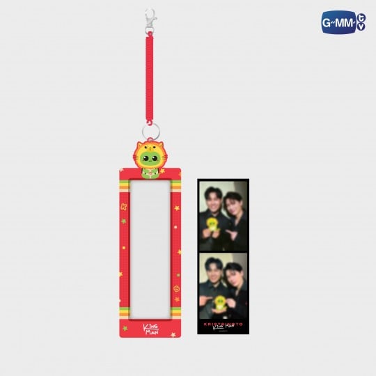 KING MAN PHOTO STRIP HOLDER WITH KRISTSINGTO PHOTO STRIP