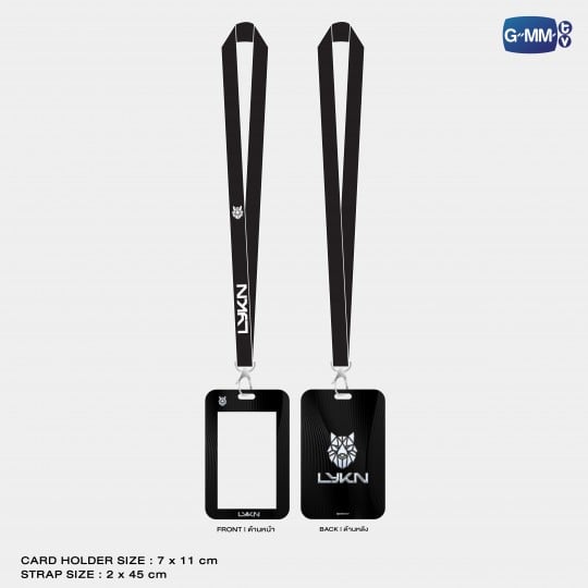 【LYKN】CARD HOLDER カードホルダー GMM LYKYOU CARD HOLDER WITH LYKN PHOTOCARD