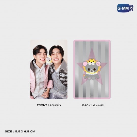 LOOK KHUNNOO FLUFFY CARD HOLDER WITH GEMINIFOURTH PHOTOCARD | GEMINI FOURTH RUN THE WORLD CONCERT