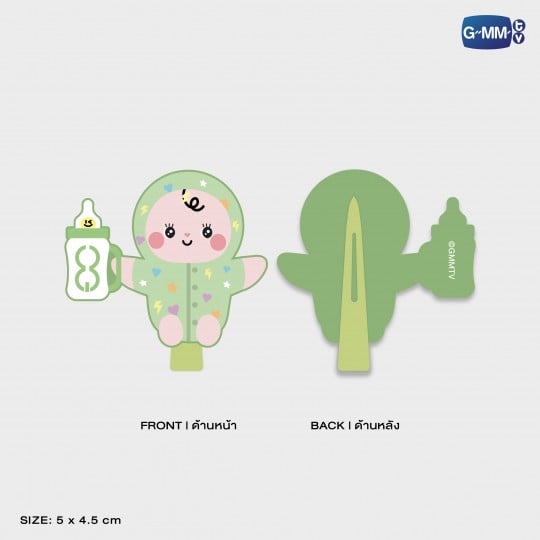 BABII RUBBER HAIR CLIP