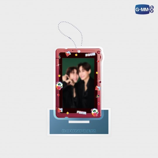 BOUNPREM FRAME CARD ACRYLIC STAND AND KEYCHAIN WITH PHOTOCARD