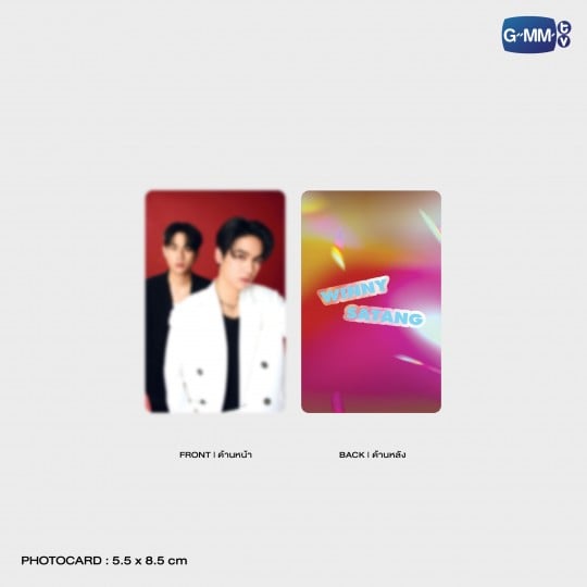 WINNYSATANG FRAME CARD ACRYLIC STAND AND KEYCHAIN WITH PHOTOCARD