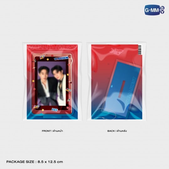 アイドル GMMTV WilliamEst Wesley Card Holder GMMTV / WESLEY フォトカード付きカードホルダー - タイBL・タイ