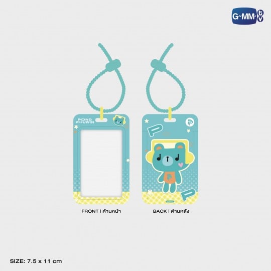 PERMPOON CHARACTER CARD HOLDER WITH PHOTOCARD
