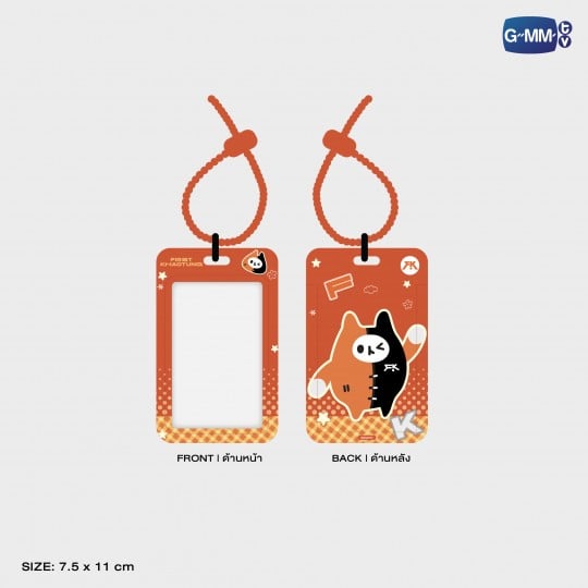 YUZU MUMU CHARACTER CARD HOLDER WITH PHOTOCARD