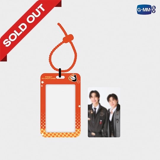 YUZU MUMU CHARACTER CARD HOLDER WITH PHOTOCARD