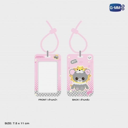 LOOK KHUNNOO CHARACTER CARD HOLDER WITH PHOTOCARD
