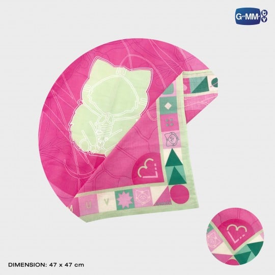 MILKLOVE BANDANA | BLUSH BLOSSOM FAN FEST