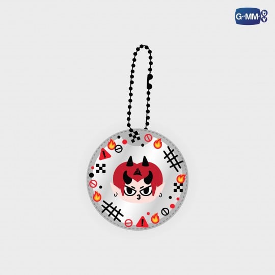 DOMIIA POCKET MIRROR 2 LAYERS KEYCHAIN