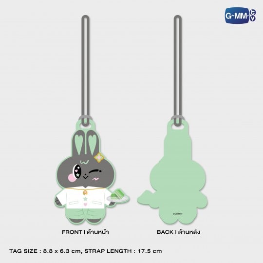 METAA CHARACTER RUBBER TAG