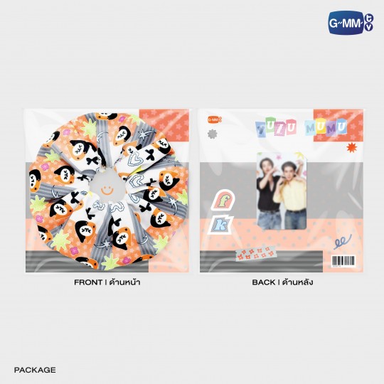 YUZU MUMU HAIR SCRUNCHIE