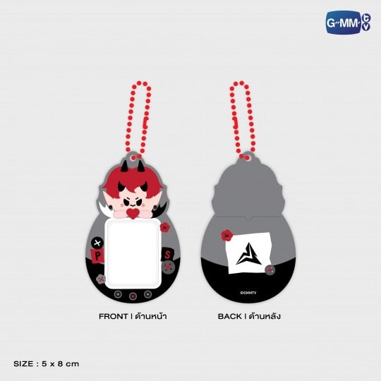 DOMIIA MINI CARD HOLDER WITH PERTHSANTA PHOTOCARD