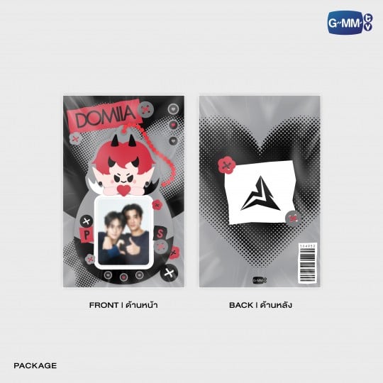 DOMIIA MINI CARD HOLDER WITH PERTHSANTA PHOTOCARD