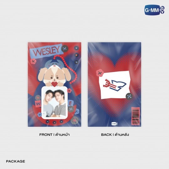 WESLEY MINI CARD HOLDER WITH WILLIAMEST PHOTOCARD