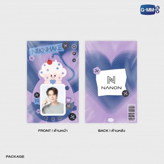NILKNHAKE MINI CARD HOLDER WITH NANON PHOTOCARD