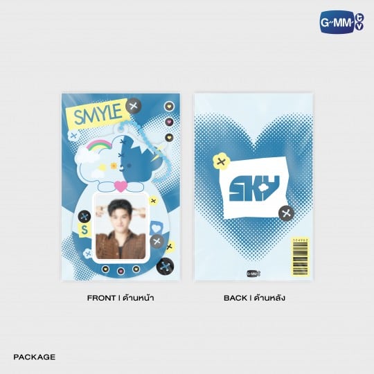SMYLE MINI CARD HOLDER WITH SKY PHOTOCARD