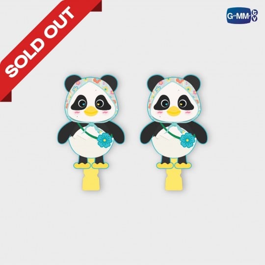 LUNAR BLOSSOM RUBBER HAIR CLIP