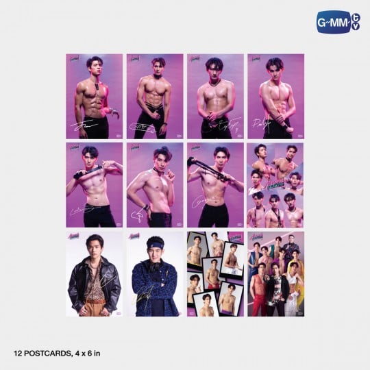 MAMA GOGO POSTCARD SET | โปสการ์ดเซ็ต MAMA GOGO แม่มาคุม...หนุ่มบาร์ร้อน