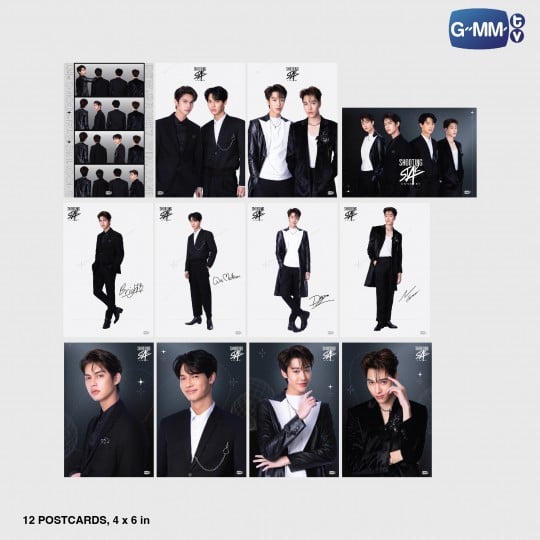 SHOOTING STAR CONCERT POSTCARD SET