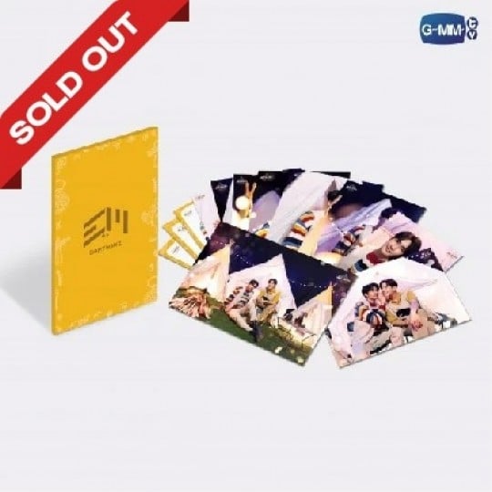 EARTHMIX POSTCARD SET | FEEL FAN FUN CAMPING CONCERT