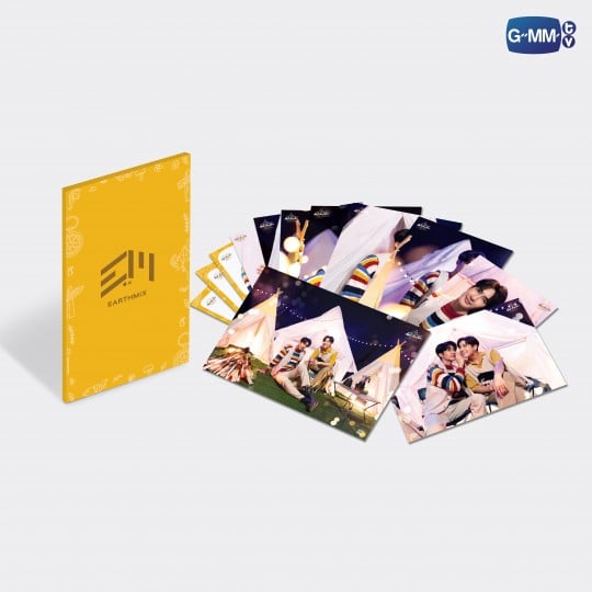 EARTHMIX POSTCARD SET | FEEL FAN FUN CAMPING CONCERT
