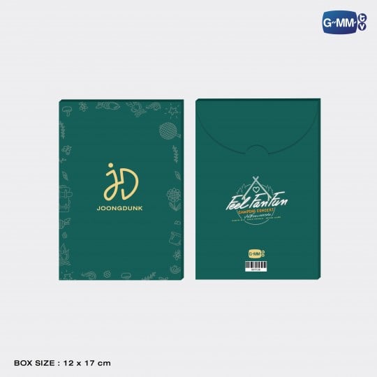 JOONGDUNK POSTCARD SET | FEEL FAN FUN CAMPING CONCERT