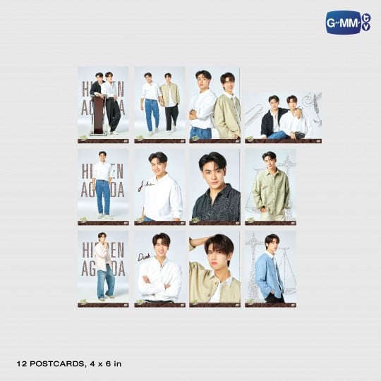 HIDDEN AGENDA POSTCARD SET | โปสการ์ดเซ็ต วาระซ่อนเร้น