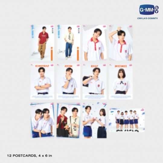 MY LOVE MIX-UP! POSTCARD SET | โปสการ์ดเซ็ต MY LOVE MIX-UP!  เขียนรักด้วยยางลบ