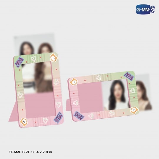 MILKLOVE POSTCARD SET WITH FRAME