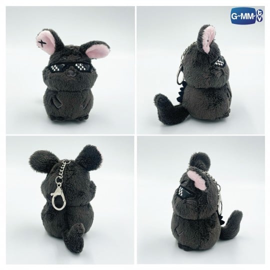 CHINZHILLA DOLL KEYCHAIN