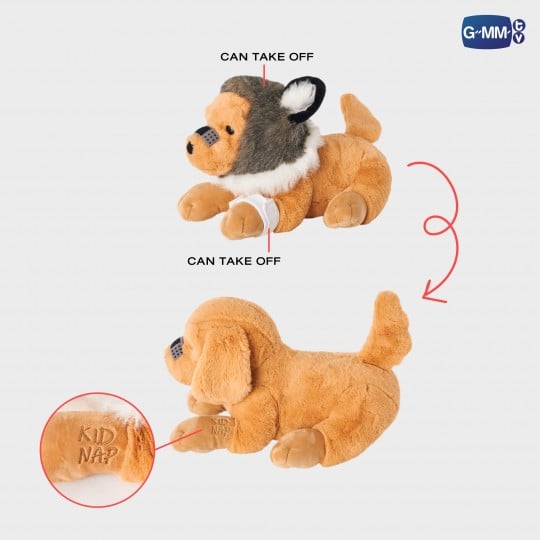 GOLDEN RETRIEVER IN WOLF HOOD DOLL | KIDNAP