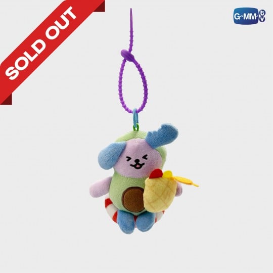 AVOCEAN ON THE WAVE DOLL KEYCHAIN