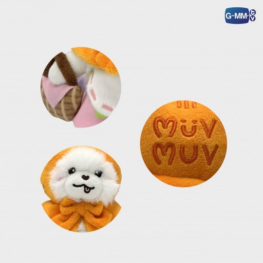 MUVMUV FLORA BASKET DOLL KEYCHAIN