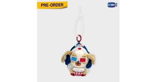 WESLEY (MOVIE NIGHT) ぬいぐるみキーホルダー MOVIE NIGHT WITH WESLEY DOLL KEYCHAIN