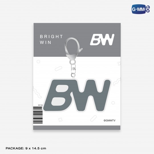 BW RUBBER KEYCHAIN 