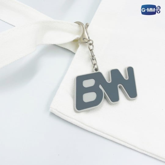 BW RUBBER KEYCHAIN 