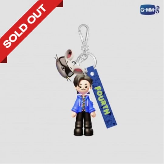FOURTH 3D RUBBER KEYCHAIN | GEMINI FOURTH MY TURN CONCERT