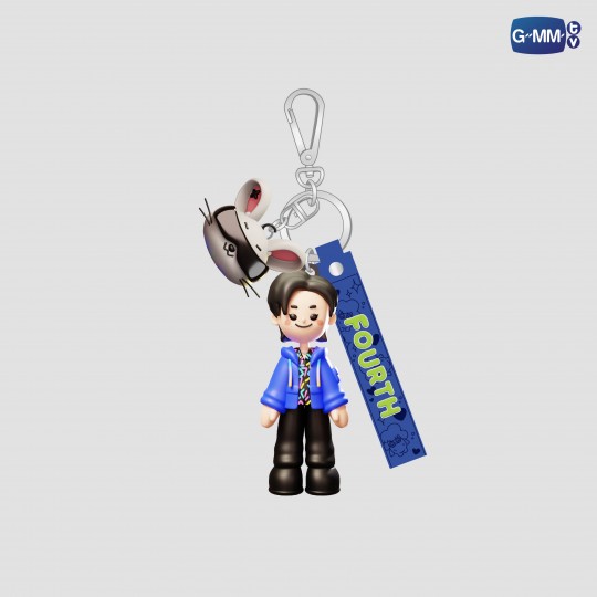 FOURTH 3D RUBBER KEYCHAIN | GEMINI FOURTH MY TURN CONCERT