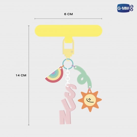 SUN KEYCHAIN & PHONE STRAP | 23.5