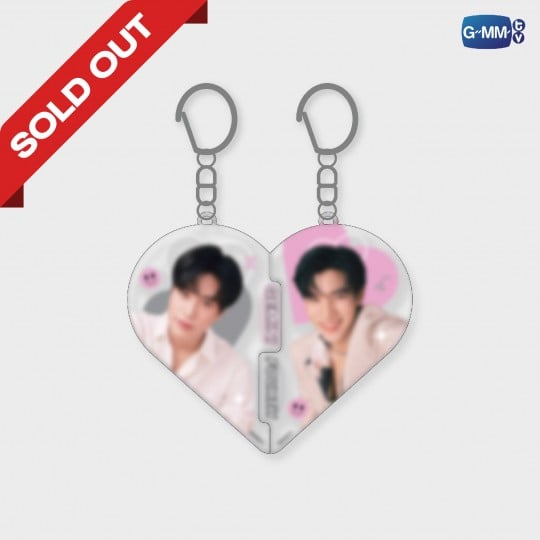 GEMINIFOURTH HEART PUZZLE ACRYLIC KEYCHAIN