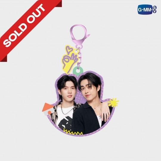 AOUBOOM ACRYLIC KEYCHAIN | WE ARE คือเรารักกัน