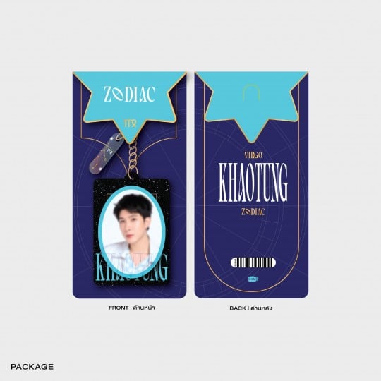 KHAOTUNG ACRYLIC KEYCHAIN | ZODIAC SERIES
