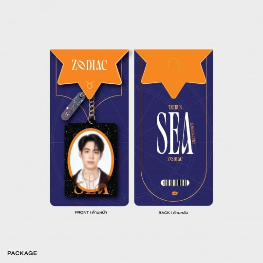 SEA DECHCHART ACRYLIC KEYCHAIN | ZODIAC SERIES