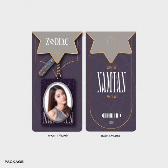 NAMTAN ACRYLIC KEYCHAIN | ZODIAC SERIES