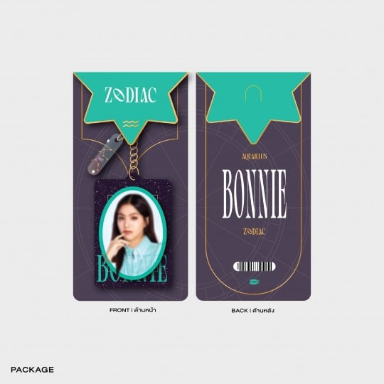 BONNIE ACRYLIC KEYCHAIN | ZODIAC SERIES