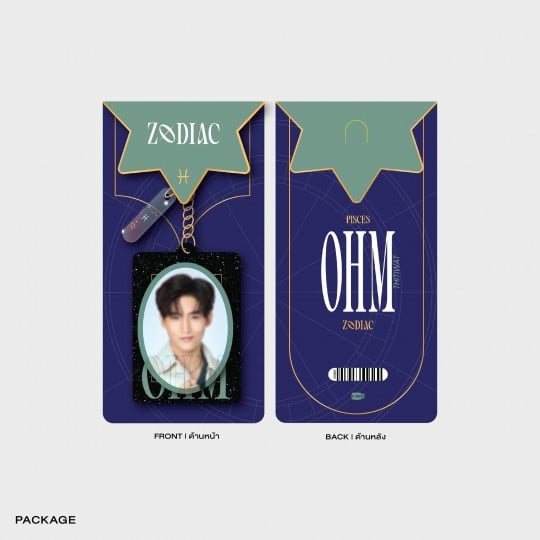 OHM THITIWAT ACRYLIC KEYCHAIN | ZODIAC SERIES