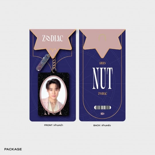 NUT ACRYLIC KEYCHAIN | ZODIAC SERIES